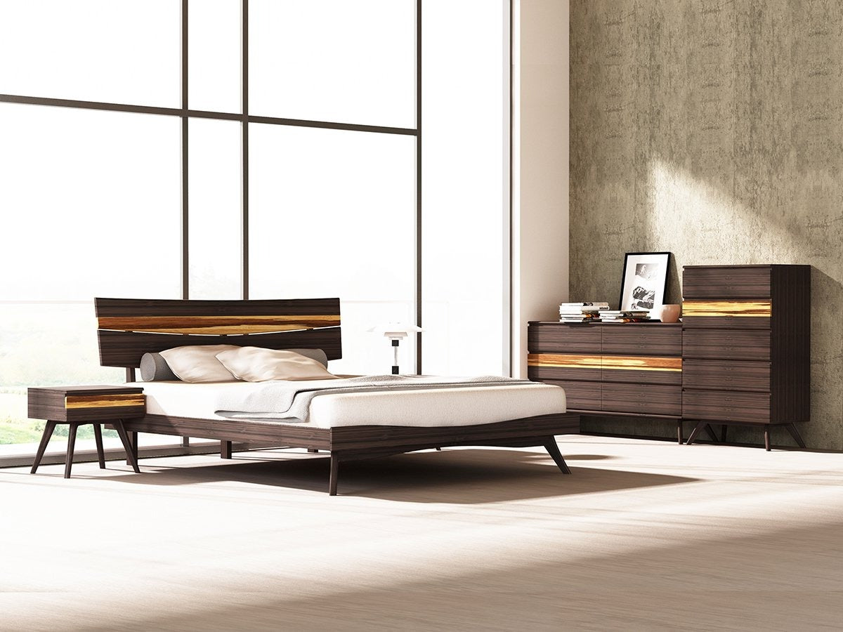 Azara Bamboo Bed Frame -Sable (Local Pick Up)