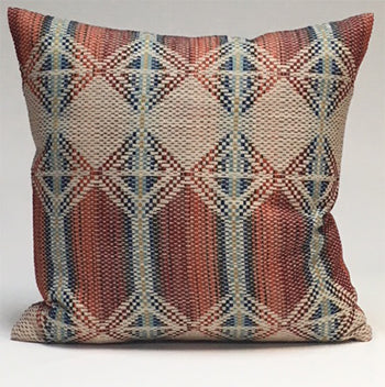 Diamond Ridge with Parchment - Cotton Belle Futon Cover - Grade E