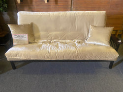 Queen Futon Couch Floor Model  Package Deal - Winchester Frame & Alberta Mattress