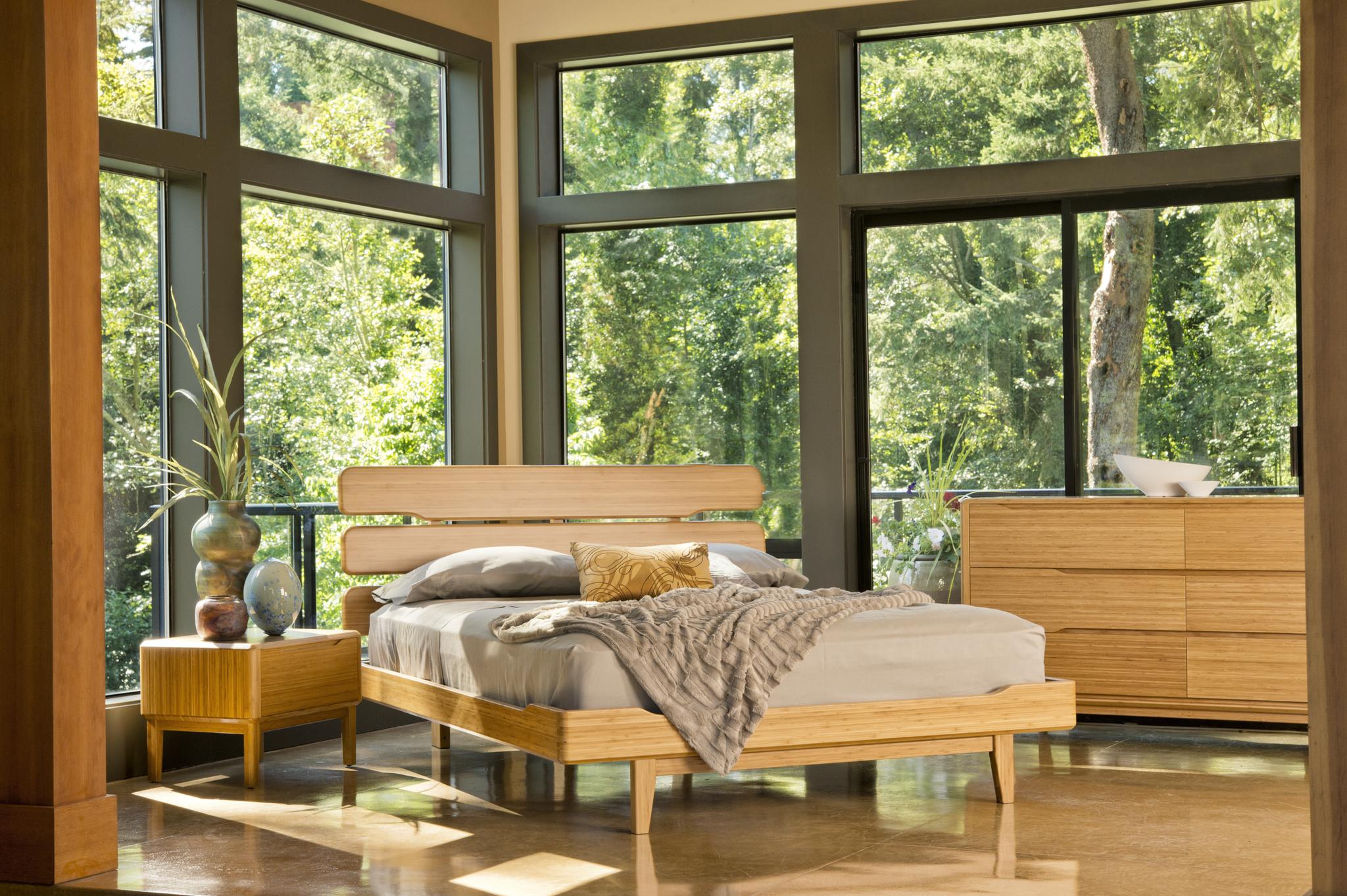 Currant - Carmelized Bamboo Bed Frame (Local Pick Up) – Cotton