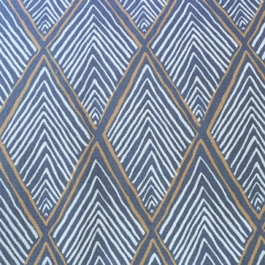 Rhombi Greystone - Cotton Belle Futon Cover