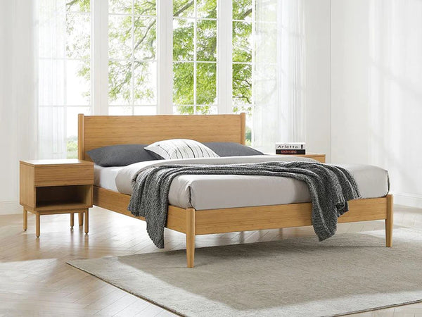 Ria - Carmelized Bamboo Bed Frame (Local Pick Up)