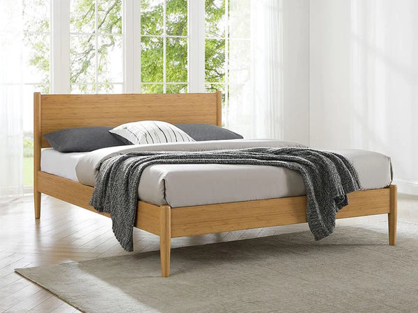 Ria - Carmelized Bamboo Bed Frame (Local Pick Up)