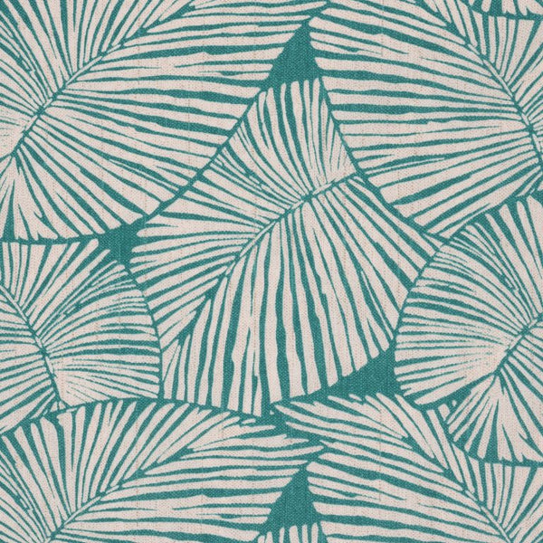 Paradise Palm Turquoise - SIS Futon Cover