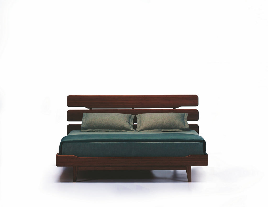 Currant - Dark Walnut Bamboo Bed Frame (Local Pick Up)