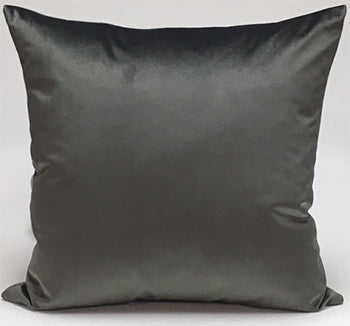 Velvet Charcoal - Cotton Belle Futon Cover