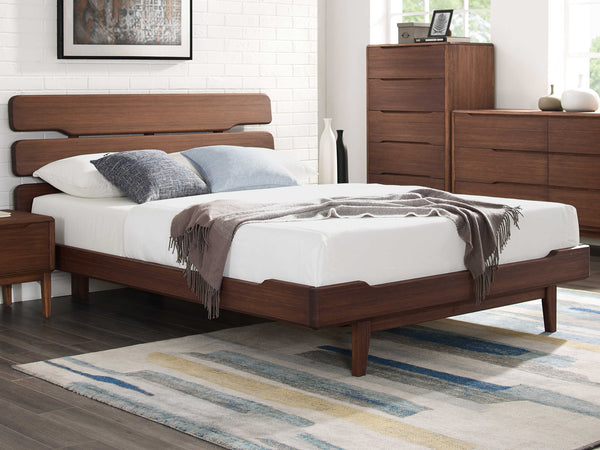 Currant - Dark Walnut Bamboo Bed Frame (Local Pick Up)